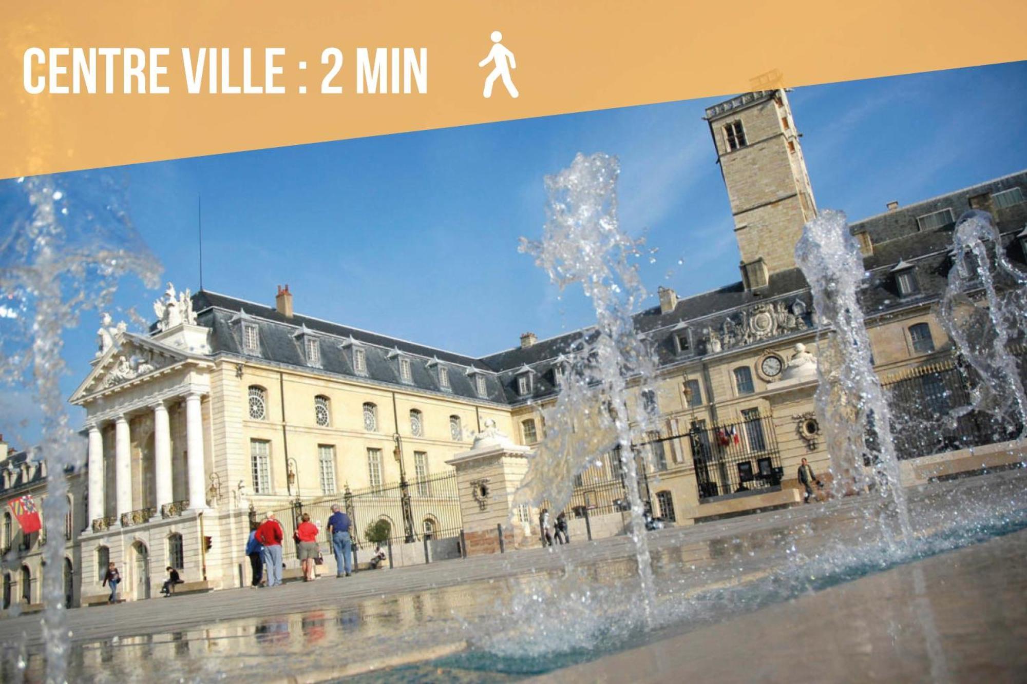 Le Faubourg-Raines - Chaleureux Studio A 5Mn De La Gare ดีจอง ภายนอก รูปภาพ