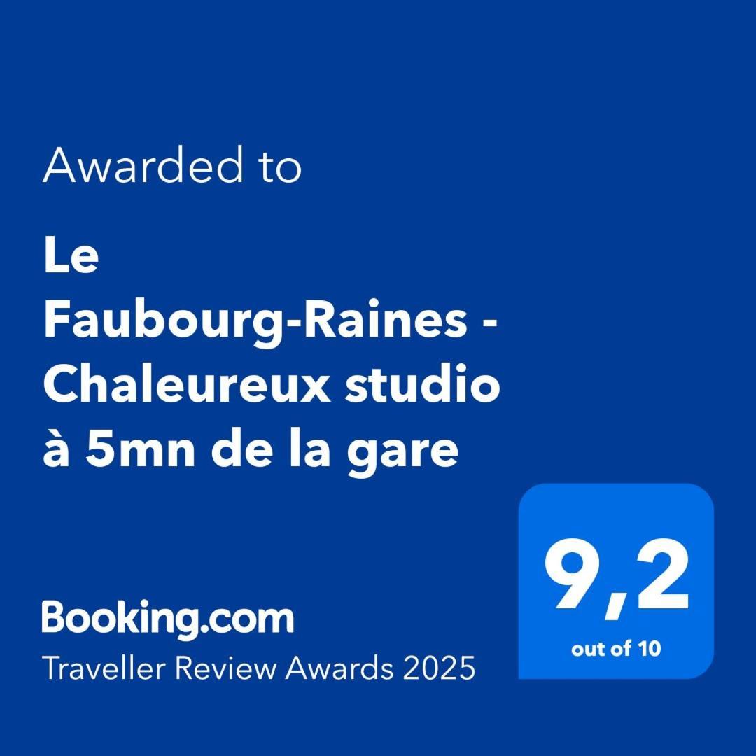 Le Faubourg-Raines - Chaleureux Studio A 5Mn De La Gare ดีจอง ภายนอก รูปภาพ