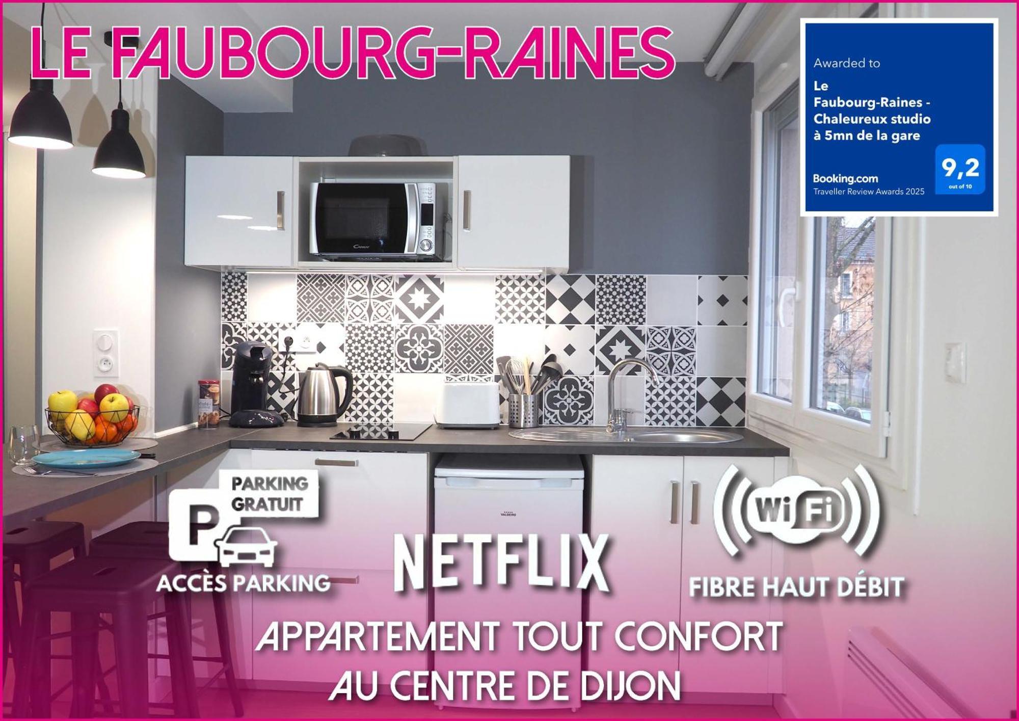 Le Faubourg-Raines - Chaleureux Studio A 5Mn De La Gare ดีจอง ภายนอก รูปภาพ